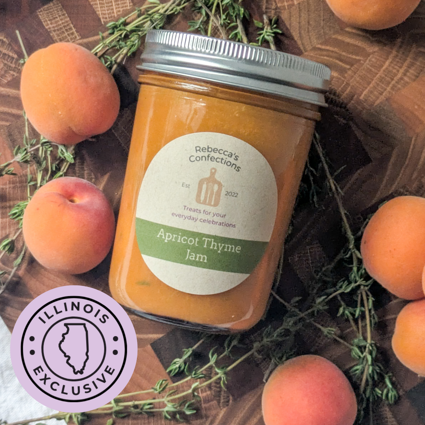 Apricot Thyme Jam