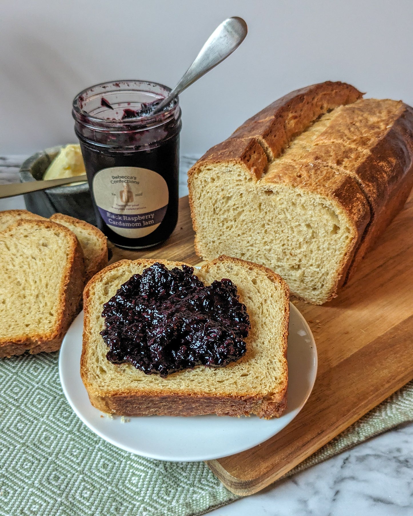 Black Raspberry Cardamom Jam