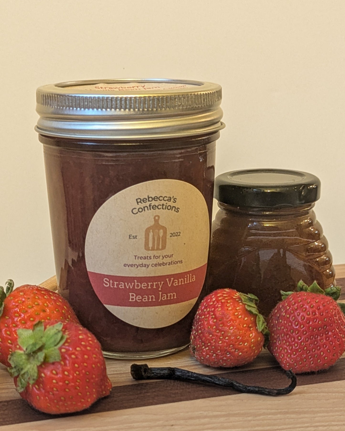 Strawberry Vanilla Bean Jam
