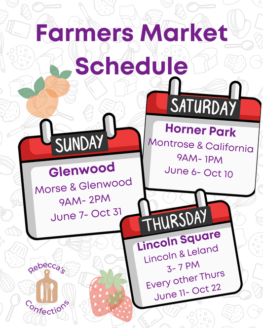 Summer 2026 Farmers Markets