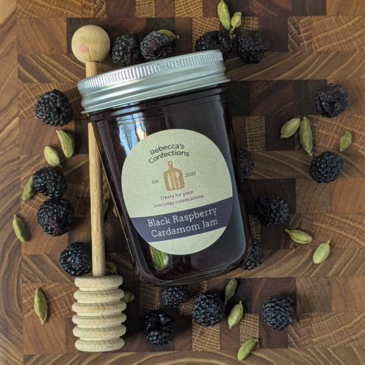 Black Raspberry Cardamom Jam