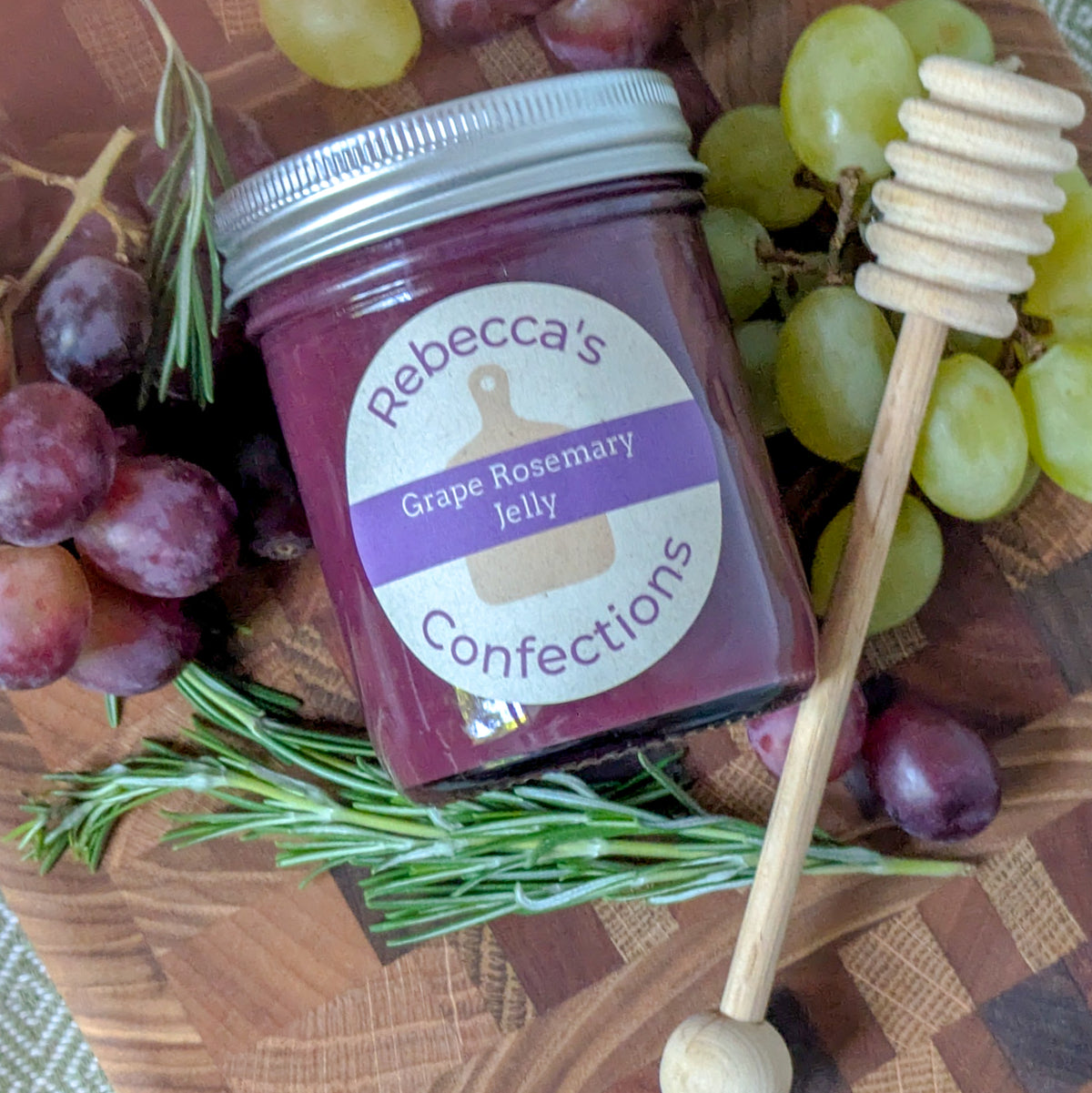 Grape Rosemary Jelly