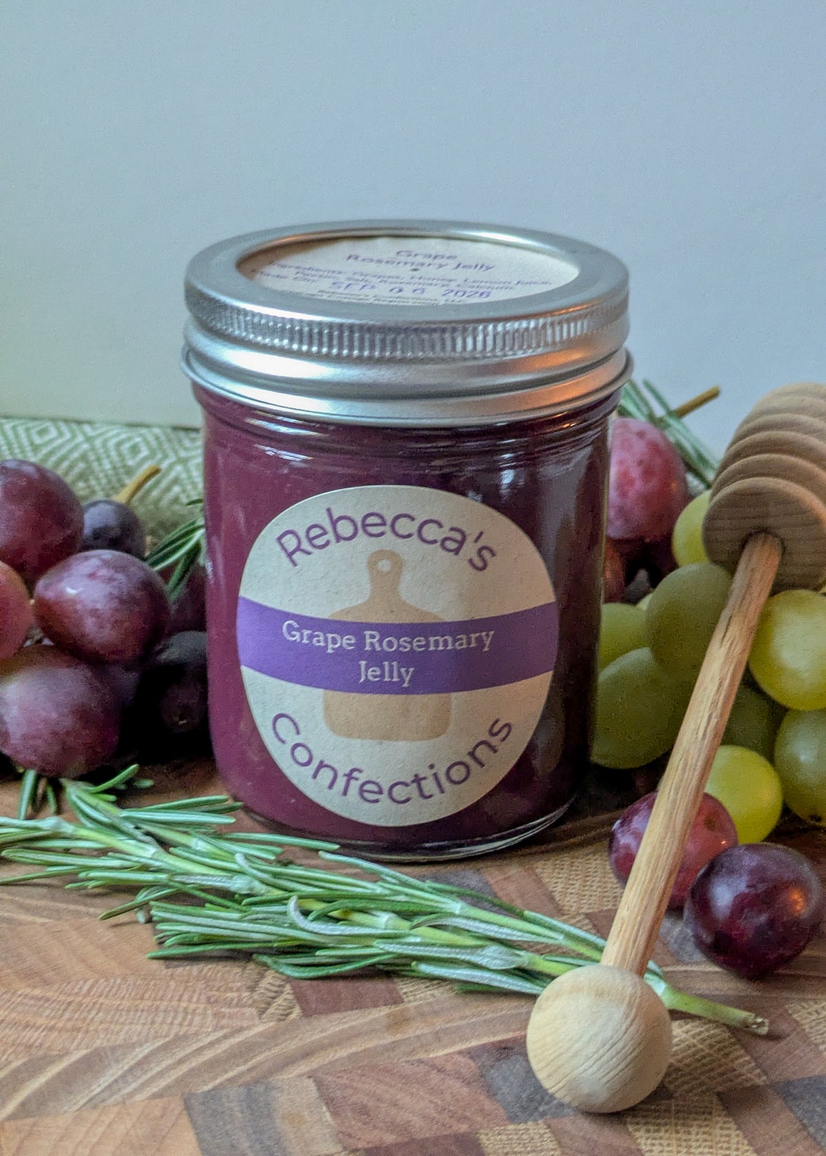 Grape Rosemary Jelly